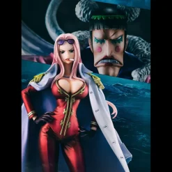 One Piece - Black Cage Hina Statue / P.O.P - Limited Edition [NEUAUFLAGE]: MegaHouse