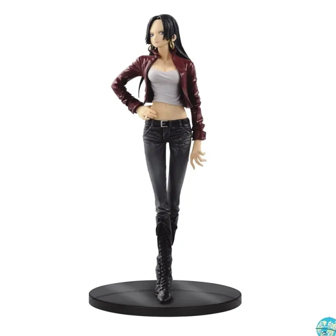 One Piece - Boa Hancock Figur - Jeans Freak / Jacke rot: Banpresto