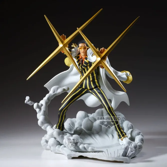 One Piece - Borsalino Statue / Senkozekkei: Banpresto
