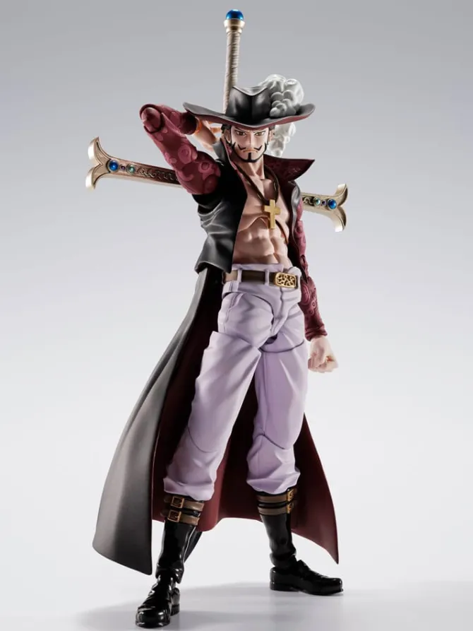 One Piece - Dracule Mihawk HawkeyeActionfigur / S.H.Figuarts: Tamashii Nations