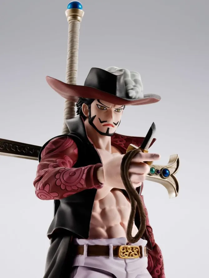 One Piece - Dracule Mihawk HawkeyeActionfigur / S.H.Figuarts: Tamashii Nations