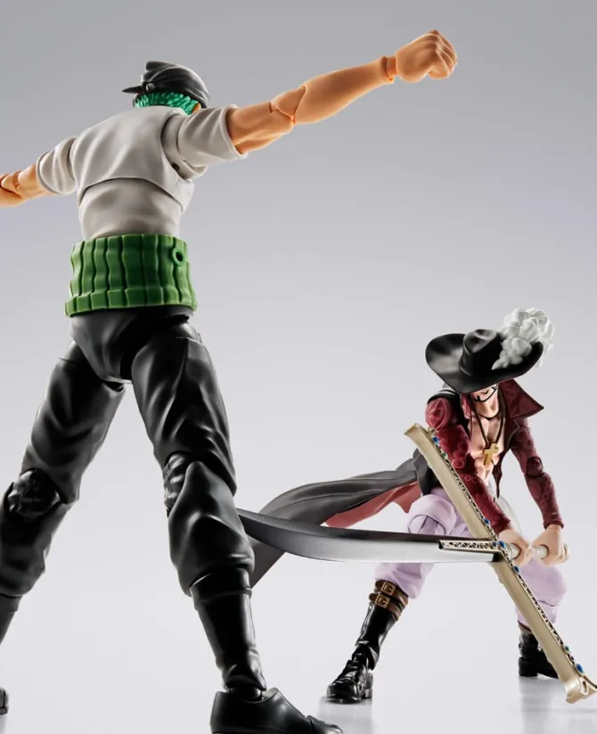 One Piece - Dracule Mihawk HawkeyeActionfigur / S.H.Figuarts: Tamashii Nations