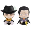 One Piece - Dracule Mihawk & Sir Crocodile Statue / Look Up (Cross Guild Outfit) with gift: MegaHous