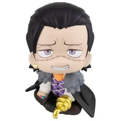 One Piece - Dracule Mihawk & Sir Crocodile Statue / Look Up (Cross Guild Outfit) with gift: MegaHous