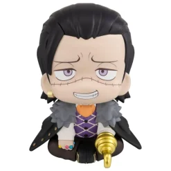 One Piece - Dracule Mihawk & Sir Crocodile Statue / Look Up (Cross Guild Outfit) with gift: MegaHous