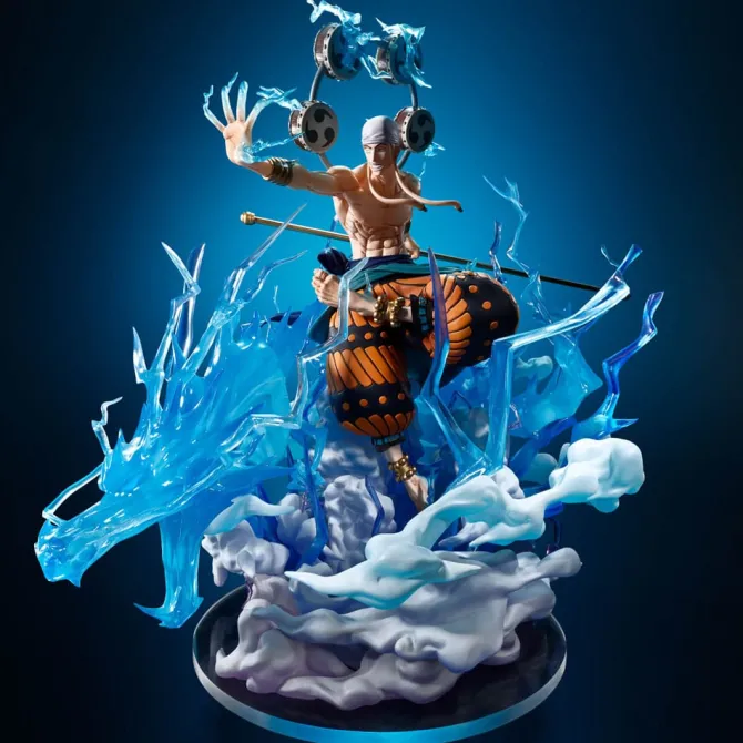 One Piece - Enel Statue / FiguartsZERO -Sixty Million Volt Lightning Dragon-: Tamashii Nations