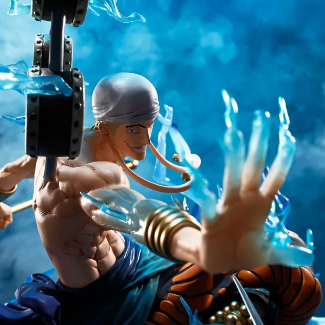One Piece - Enel Statue / FiguartsZERO -Sixty Million Volt Lightning Dragon-: Tamashii Nations