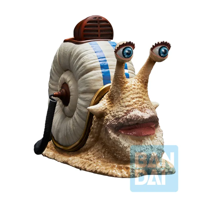 One Piece - Garp Teleschnecke Figur / Ichibansho (Netflix - Garp Version): Banpresto