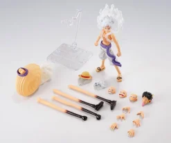 One Piece - Gear 5 Luffy Actionfigur / S.H.Figuarts - -Future Island Egghead-: Tamashii Nations
