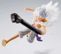 One Piece - Gear 5 Luffy Actionfigur / S.H.Figuarts - -Future Island Egghead-: Tamashii Nations
