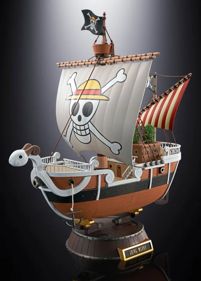 One Piece - Going Merry Diecast Model / 25th Anniversary Memorial Edition: Tamashii Nations