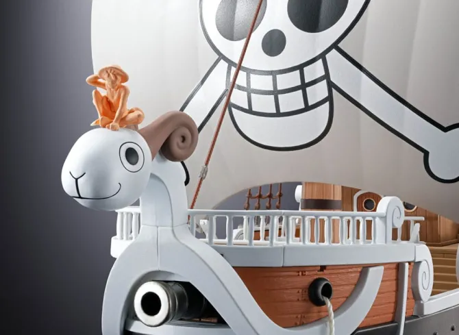 One Piece - Going Merry Diecast Model / 25th Anniversary Memorial Edition: Tamashii Nations