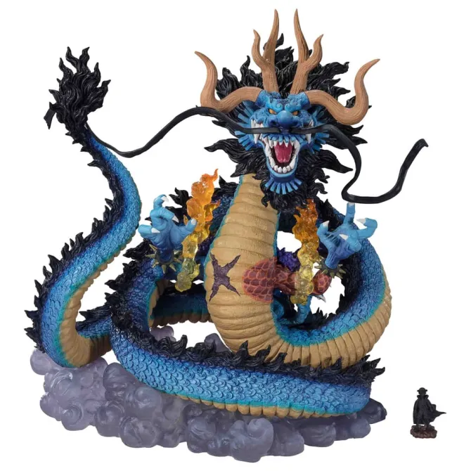 One Piece - Kaido Statue / EXTRA BATTLE - King of the Beasts - Twin Dragons: Tamashii Nations