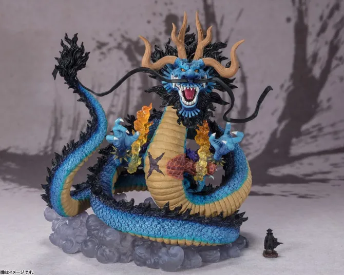 One Piece - Kaido Statue / EXTRA BATTLE - King of the Beasts - Twin Dragons: Tamashii Nations