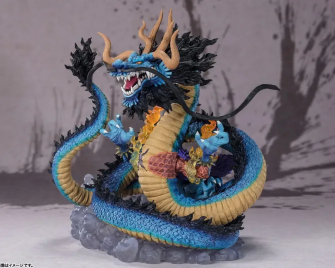 One Piece - Kaido Statue / EXTRA BATTLE - King of the Beasts - Twin Dragons: Tamashii Nations