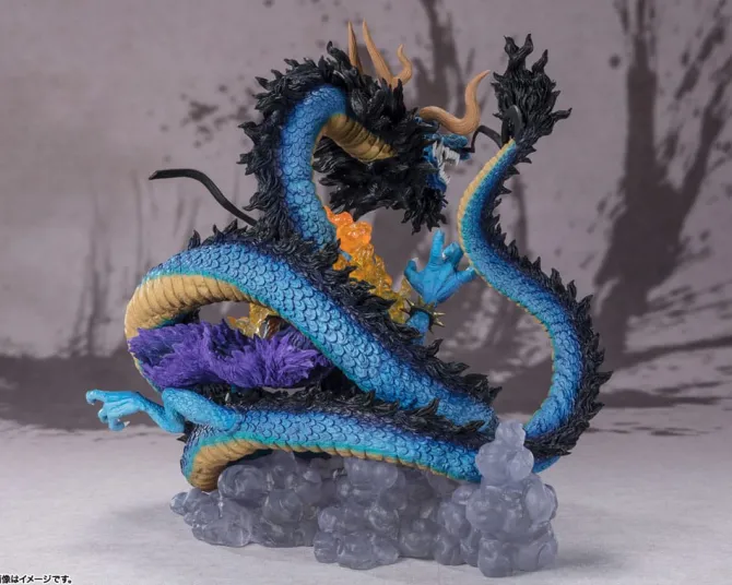 One Piece - Kaido Statue / EXTRA BATTLE - King of the Beasts - Twin Dragons: Tamashii Nations