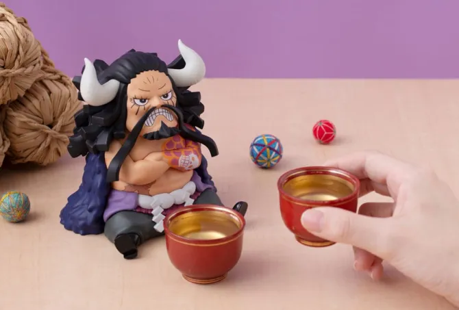 One Piece - Kaido the Beast & Big Mom Statue / Look Up - with Gourd & Semla: MegaHouse