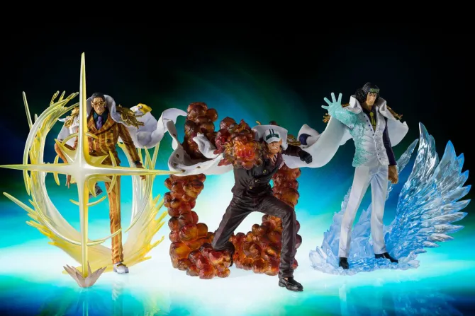 One Piece - Kizaru Figur / FiguartsZERO - The Three Admirals: Tamashii Nations