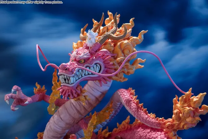 One Piece - Kouzuki Momonosuke Statue / FiguartsZERO (Extra Battle) - Twin Dragons: Bandai Tamashii