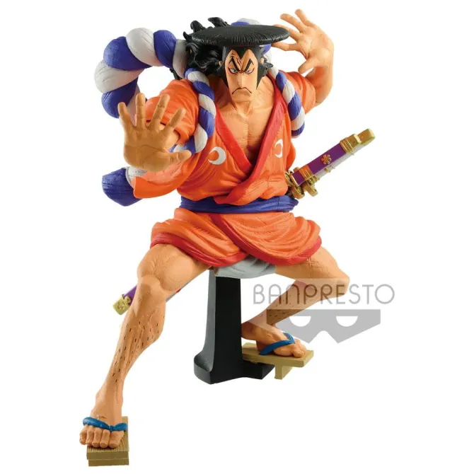 One Piece - Kozuki Oden Figur / King Of Artist: Banpresto