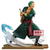 One Piece - Lorenor Zorro Figur / File Selection -Fight- : Banpresto