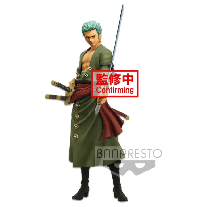 One Piece - Lorenor Zorro Statue / The Grandline Men - Grandista Nero: Banpresto