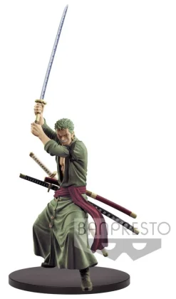 One Piece - Lorenor Zorro Figur - Swordsmen Vol. 1: Banpresto