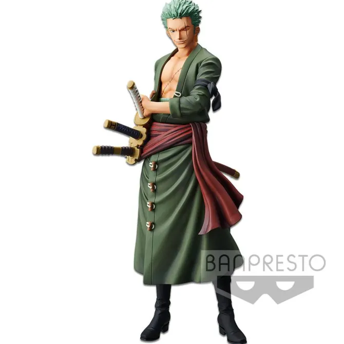 One Piece - Lorenor Zorro Statue / The Grandline Men - Grandista: Banpresto