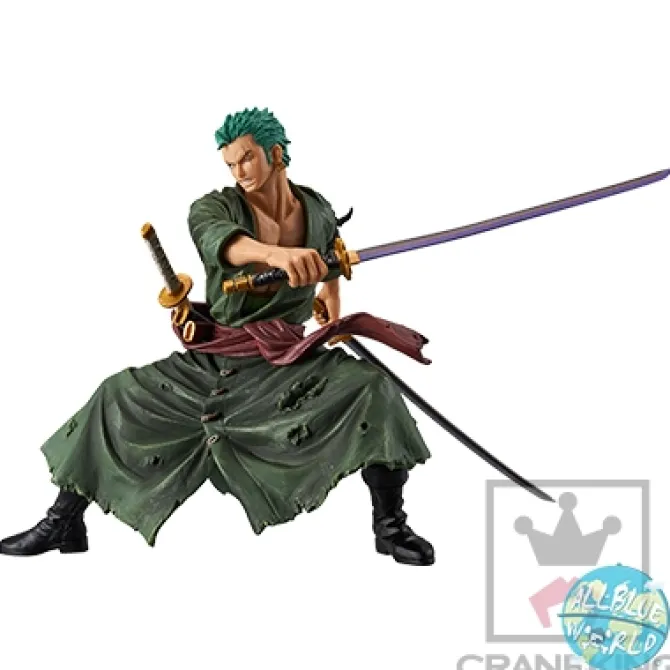 One Piece - Lorenor Zorro Figur - Zoukei Monogatari: Banpresto
