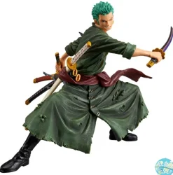 One Piece - Lorenor Zorro Figur - Zoukei Monogatari: Banpresto