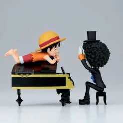 One Piece - Luffy & Brook Figur / WCF Log Stories: Banpresto