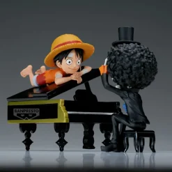 One Piece - Luffy & Brook Figur / WCF Log Stories: Banpresto