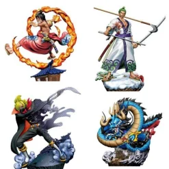 One Piece - Minifiguren 4er-Set / Log Box - Re: Birth Wanokuni Vol.1 [BESCHÄDIGTE VERP.]: MegaHouse