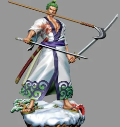 One Piece - Minifiguren 4er-Set / Log Box - Re: Birth Wanokuni Vol.1 [BESCHÄDIGTE VERP.]: MegaHouse