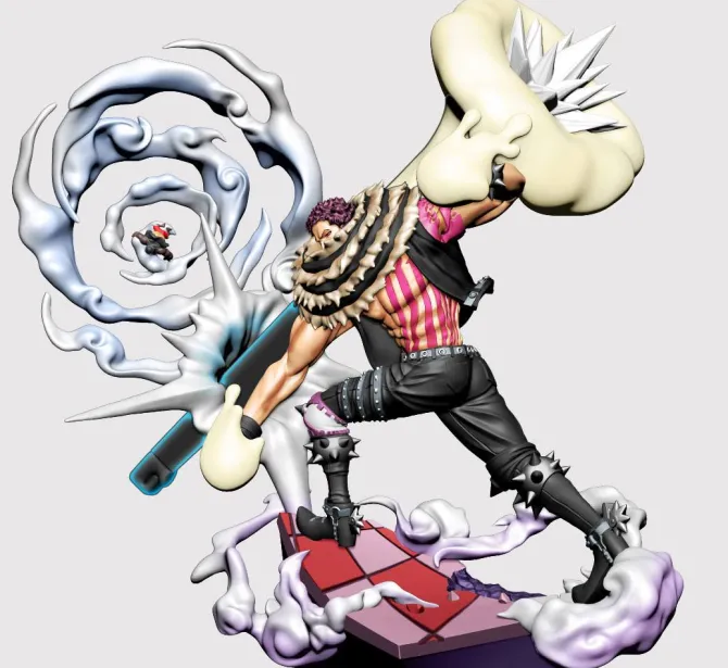 One Piece - Minifiguren 4er-Set / Log Box - Birth Whole Cake Island Version: MegaHouse