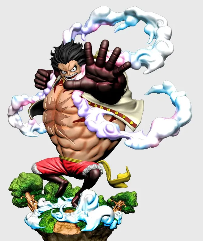 One Piece - Minifiguren 4er-Set / Log Box - Birth Whole Cake Island Version: MegaHouse