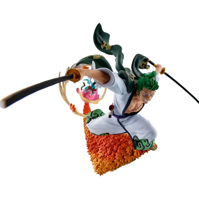 One Piece - Mini-Statue / Petitrama - Logbox - Re Birth Wano Kuni Vol. 1 Set 9: Megahouse