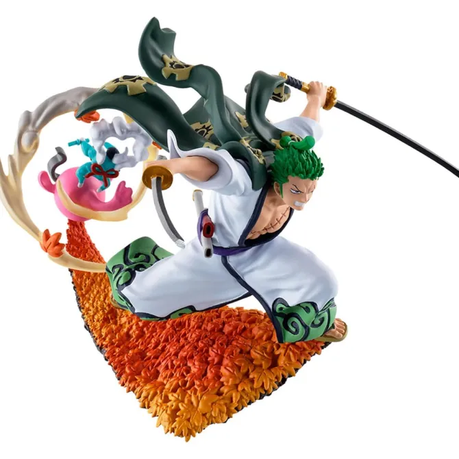 One Piece - Mini-Statue / Petitrama - Logbox - Re Birth Wano Kuni Vol. 1 Set 9: Megahouse