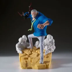 One Piece - Monkey D. Garp Figur / Senkozekkei: Bapresto