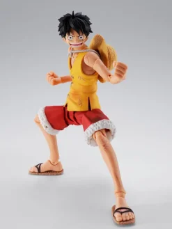 One Piece - Monkey D. Luffy Actionfigur / S.H.Figuarts - Marineford Version: Tamashii Nations