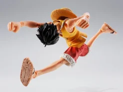 One Piece - Monkey D. Luffy Actionfigur / S.H.Figuarts - Marineford Version: Tamashii Nations