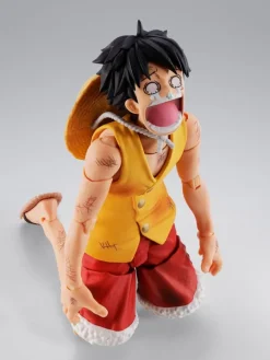 One Piece - Monkey D. Luffy Actionfigur / S.H.Figuarts - Marineford Version: Tamashii Nations
