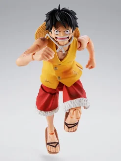 One Piece - Monkey D. Luffy Actionfigur / S.H.Figuarts - Marineford Version: Tamashii Nations
