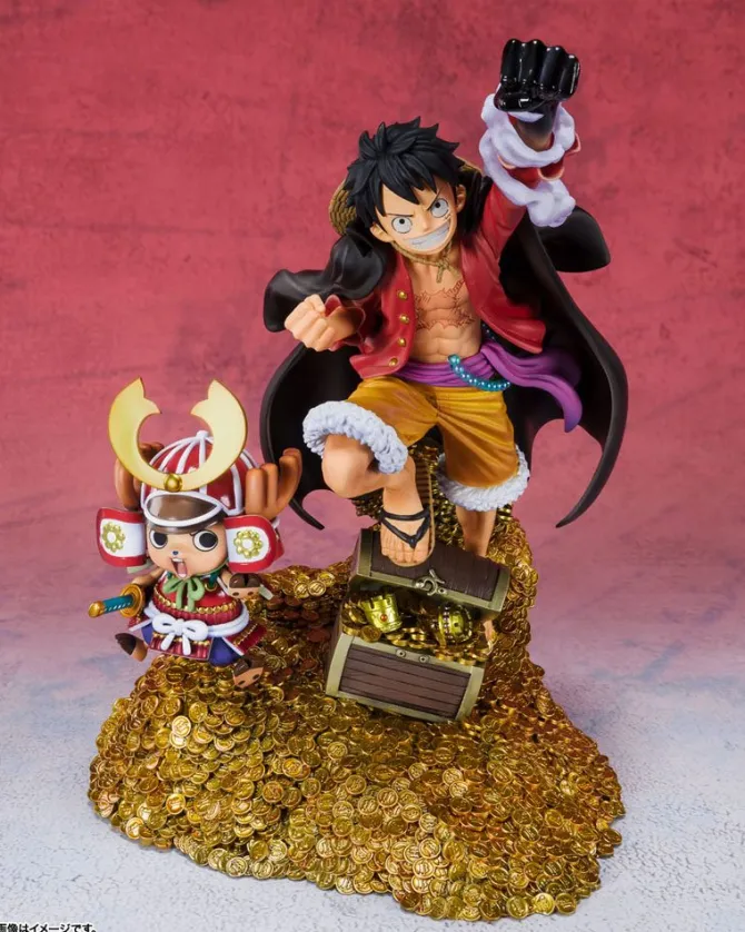 One Piece - Monkey D. Luffy & Tony Chopper Figur / Eiichiro Oda Illustration FiguartsZERO: Tamashii