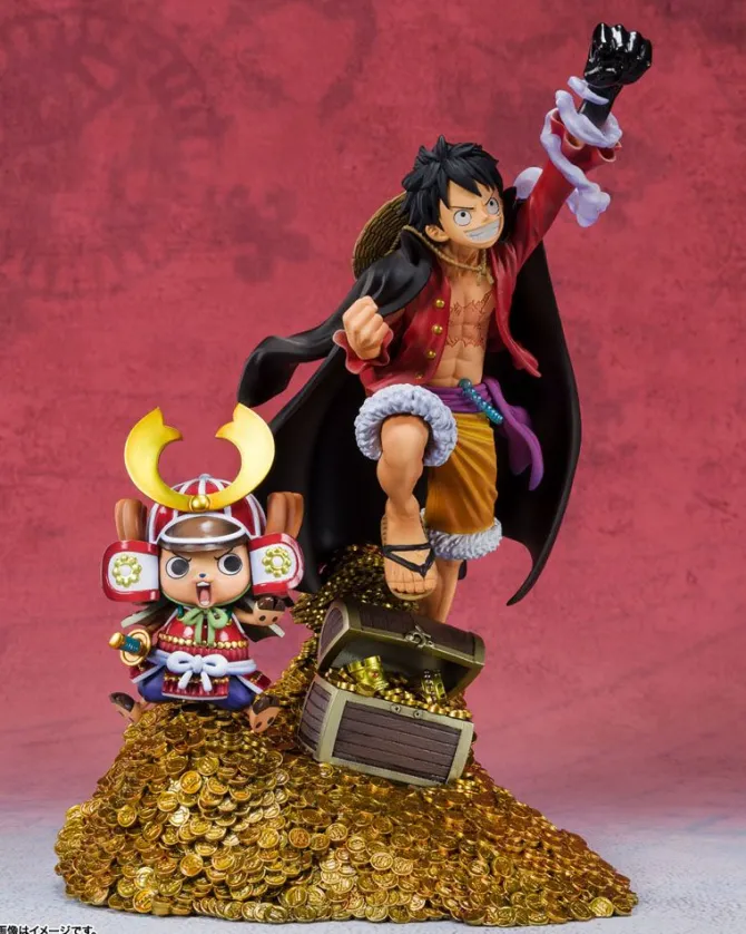 One Piece - Monkey D. Luffy & Tony Chopper Figur / Eiichiro Oda Illustration FiguartsZERO: Tamashii