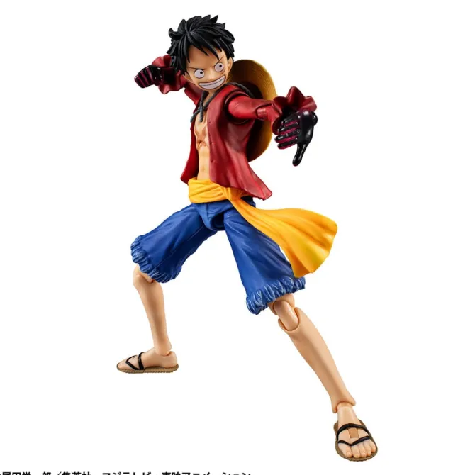 One Piece - Monkey D. Luffy Actionfigur / Variable Action Heroes - Arnament Haki:MegaHous