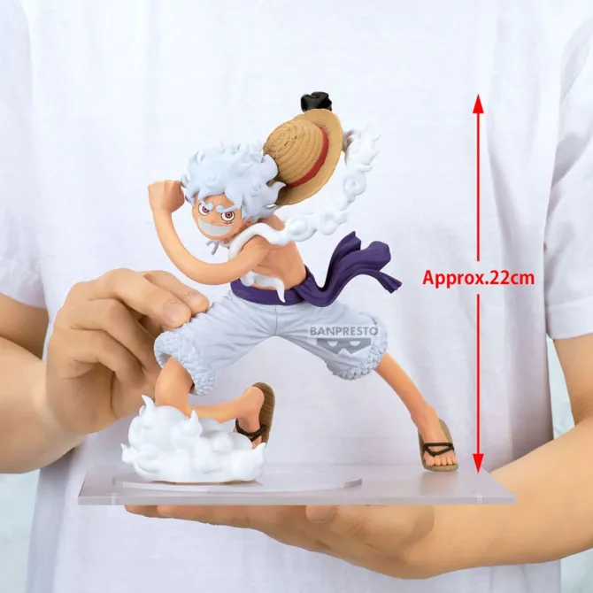 One Piece - Monkey D. Luffy Gear 5 Figur / Grandista: Bapresto