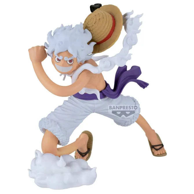 One Piece - Monkey D. Luffy Gear 5 Figur / Grandista: Bapresto