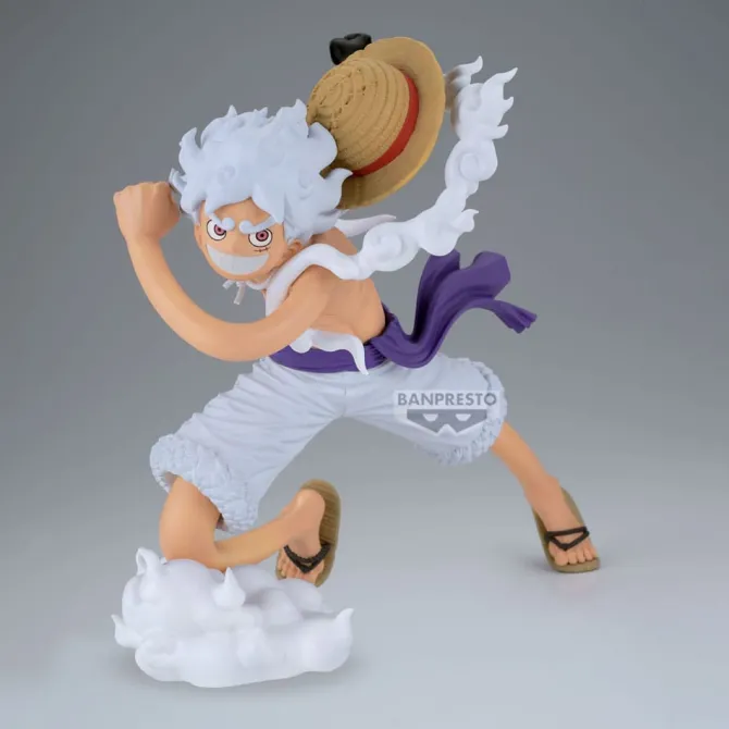 One Piece - Monkey D. Luffy Gear 5 Figur / Grandista: Bapresto