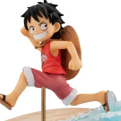 One Piece - Monkey D. Luffy Statue / Run! Run! Run! - G.E.M. Serie: MegaHouse